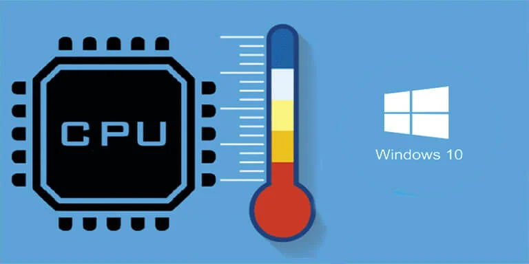 Check CPU temperature on Windows 10
