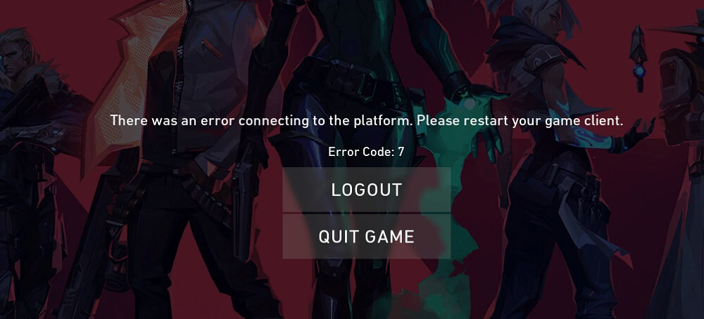 How To Fix Valorant Error Code 7 on PC