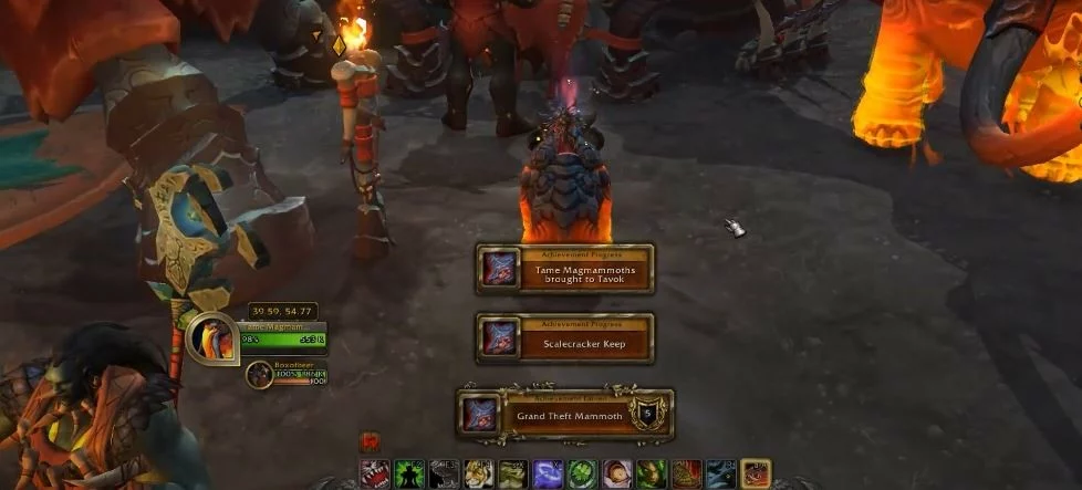 Rewards for quest