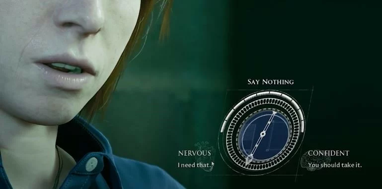 choose nervous option