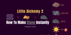 How To Make Stone in Little Alchemy 2 Step By Step