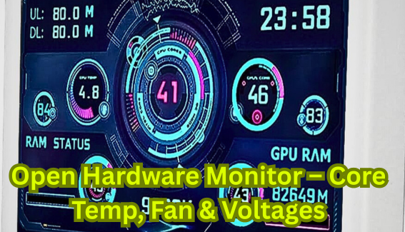Open Hardware Monitor – Core Temp, Fan & Voltages